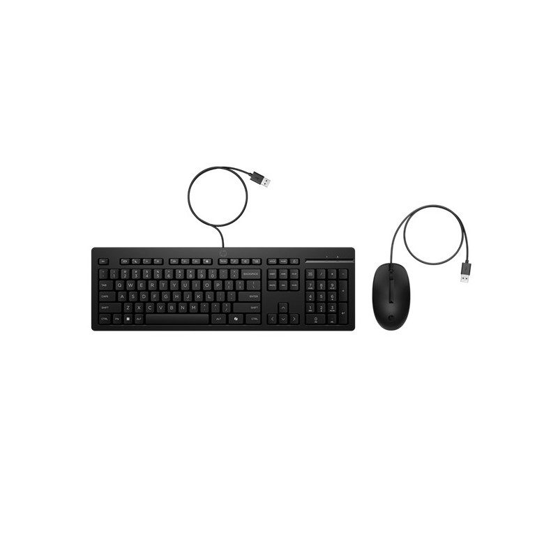 HP 225 Wired Mouse and Keyboard Combo G2 (replaces 286J4AA)