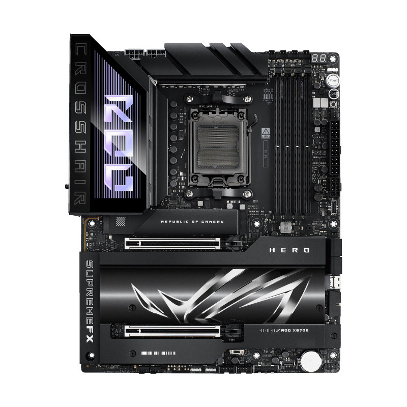 ASUS ROG Crosshair X870E Hero 4 x DIMM, Max. 192GB, DDR5