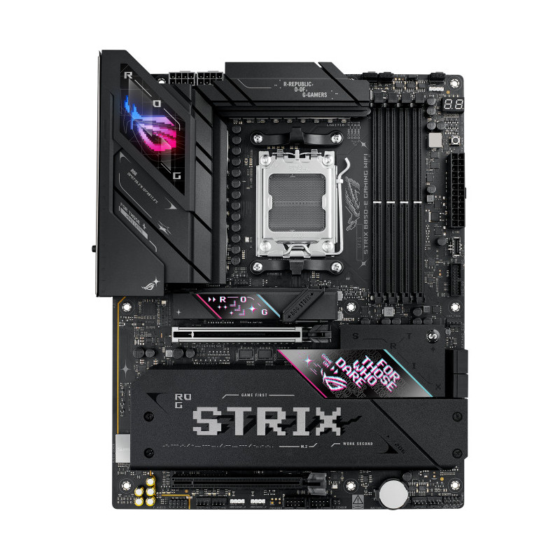 ROG STRIX B850-E GAMING WIFI//SOCKET AM5,B850,MB 16+2+2 Stages, Dynamic OC, Core Flex,DDR5 w/AEMP, WiFi 7, 5X M.2, 5G LAN, PCIe