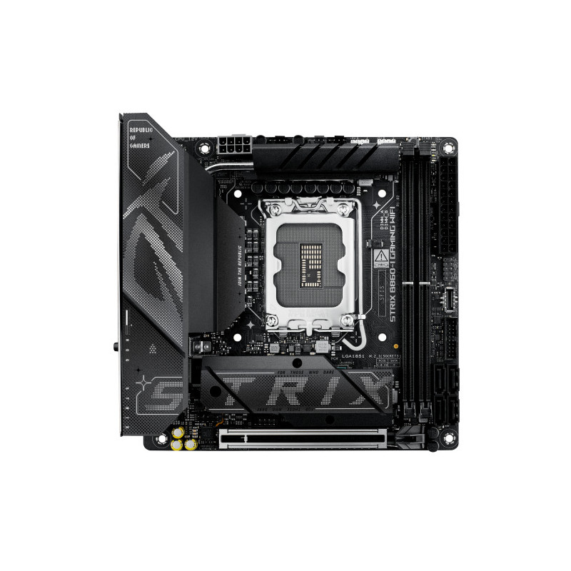 ASUS ROG STRIX B860-I GAMING WIFI MB B860, 2x DDR5, 1x PCI-E 5.0 x16, 2x M.2, WiFi 6