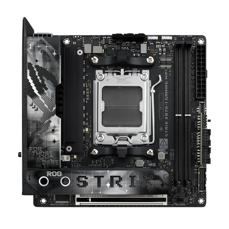 ASUS ROG STRIX X870-I GAMING WIFI 10_2_1 Power Stages, DDR56400+(OC), 2xM.2 Slots