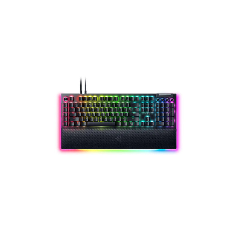 Razer BlackWidow V4 Pro-Mechanical Gaming Keyboard (Yellow Switch)-US Layout
