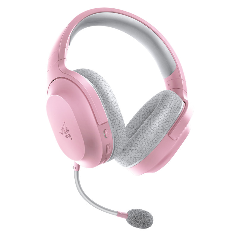 Razer Barracuda X (2022)-Wireless Multi-Platform Gaming and Mobile Headset-Quartz Pink