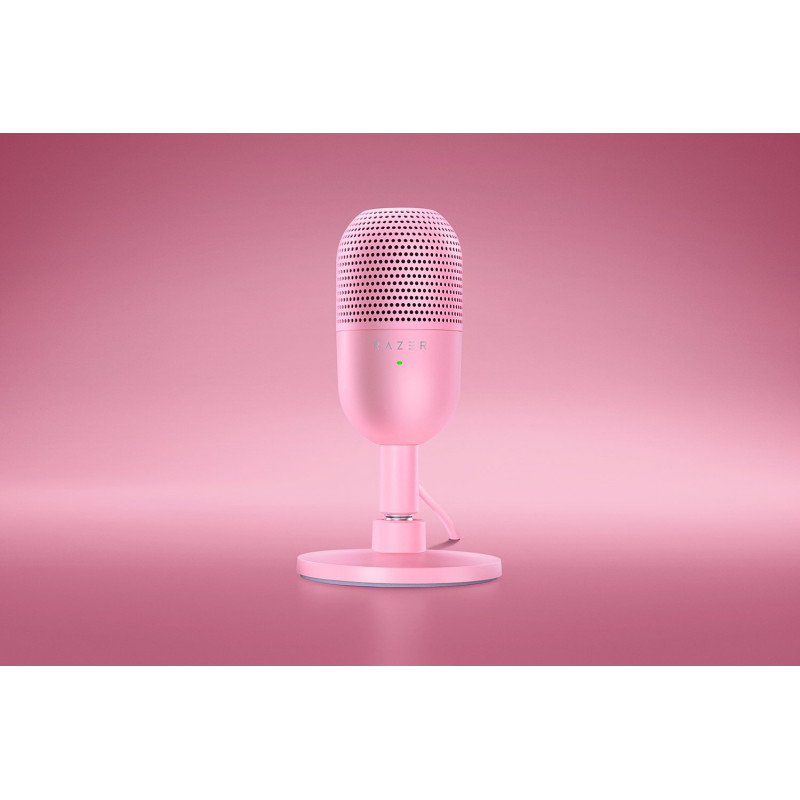 Razer Seiren V3 Mini-Ultra-Compact USB Microphone-Quartz Edition-FRML Packaging