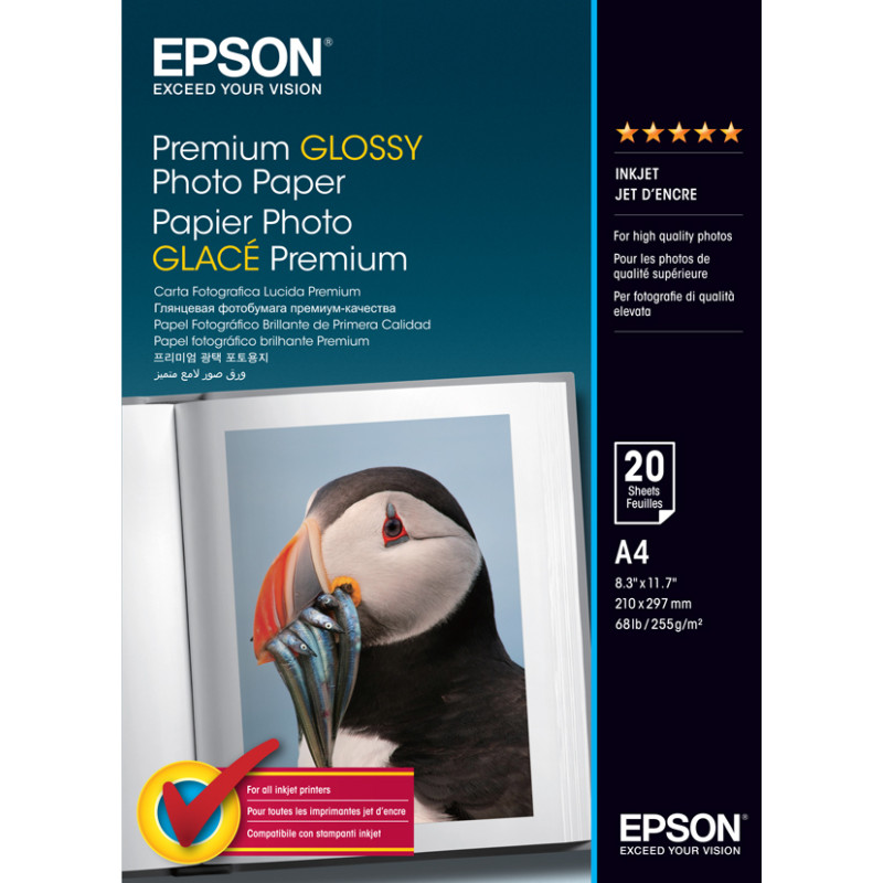 Premium Glossy Photo Paper A4 20 Sheet