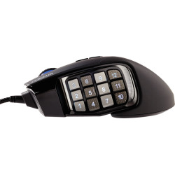 SCIMITAR RGB ELITE Optical MOBA/MMO Gaming Mouse - Black