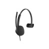 HP Poly Mission 415 Monaural USB Wired Headset (PU Leather Ear Cushion)