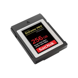 SanDisk Extreme PRO CFexpress Card Type B, SDCFE 256GB, 1700MB/s R, 1200MB/s W, 4x6, Limited Lifetime
