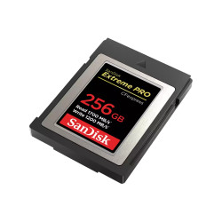 SanDisk Extreme PRO CFexpress Card Type B, SDCFE 256GB, 1700MB/s R, 1200MB/s W, 4x6, Limited Lifetime