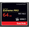 SanDisk Extreme Pro CF, CFXPS 64GB, VPG65, UDMA 7, 160MB/s R, 150MB/s W, 4x6, Lifetime Limited