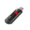 SanDisk Cruzer Glide USB Flash Drive, CZ60 128GB, USB2.0, Black, retractable design, 5Y