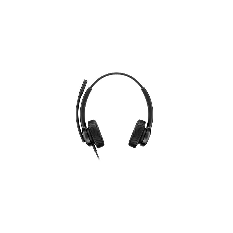 HP Poly Mission 425 Stereo USB Wired Headset (PU Leather Ear Cushions)