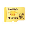 256GB Pokemon Pikachu microSD Card for Nintendo Switch, read speed 100MB/s2, write speed 90MB/s2, 4K UHD,3 V30, U3, Limited Life