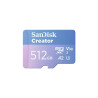 MicroSD creator cards UHS 512GB MicroSD 190MB/s(R) / 130MB/s(W)