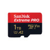 SanDisk Extreme Pro microSDXC, SQXCD 1TB, V30, U3, C10, A2, UHS-I, 200MB/s R, 140MB/s W, 4x6, SD adaptor, Lifetime Limited