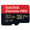 SanDisk Extreme Pro 32GB microSD SDHC SQXCG 100MB/s 90MB/s V30 U3 C10 UHS-1 4K UHD Shock temperature water & X-ray proof with SD