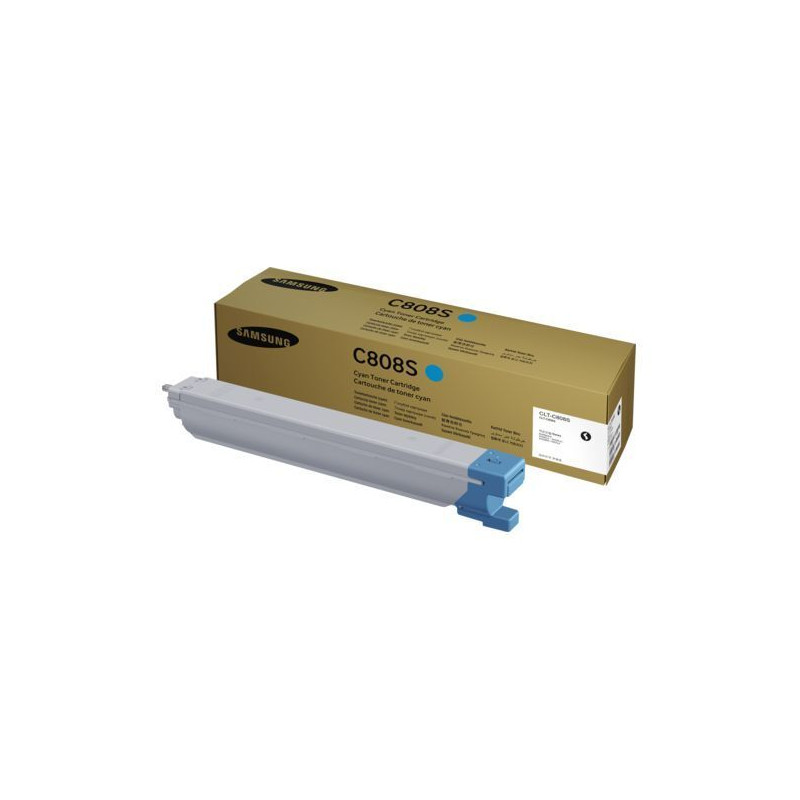 Samsung CLT-C808S Cyan Toner Cartridge