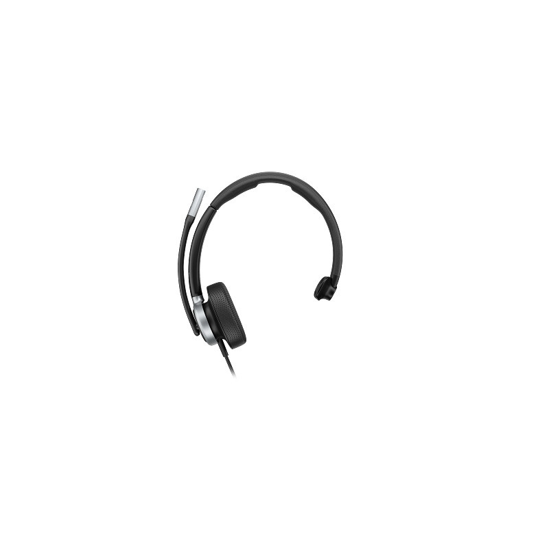 HP Poly Mission 615 Monaural USB Wired Headset (PU Leather Ear Cushion)