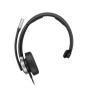 HP Poly Mission 615 Monaural USB Wired Headset (PU Leather Ear Cushion)