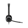 HP Poly Mission 615 Monaural USB Wired Headset (PU Leather Ear Cushion)