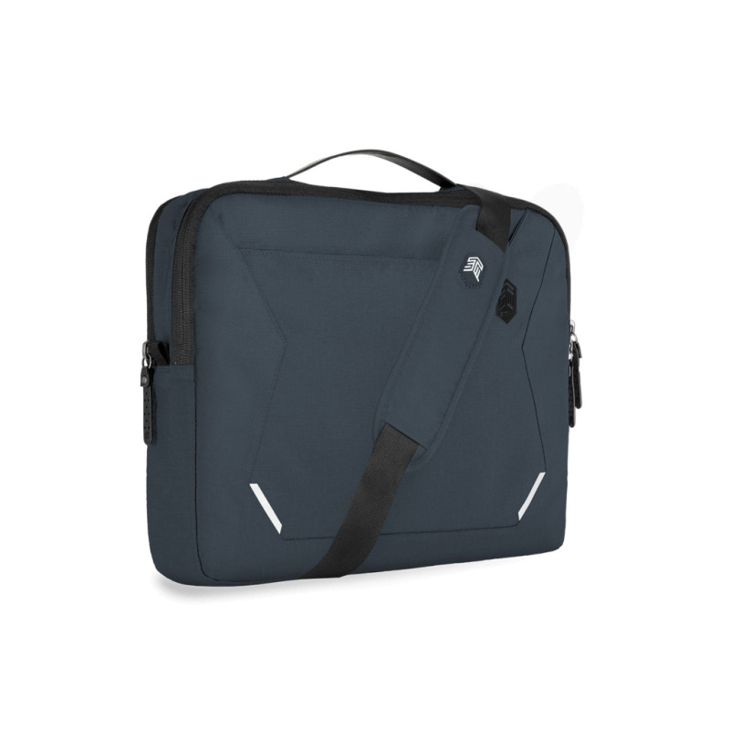 STM (MYTH BRIEF) LAPTOP SHOULDERBAG, FITS UP TO 16'', MIDNIGHT BLUE , 3YR WTY