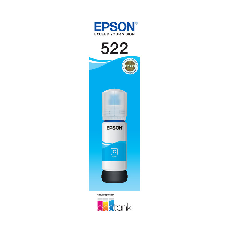 Epson 522 Cyan Ink Bottle - ET-2710