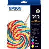 212 Std Value Pack - XP-4100, XP-3105, XP-3100, XP-2100, WF-2850, WF-2830, WF-2810