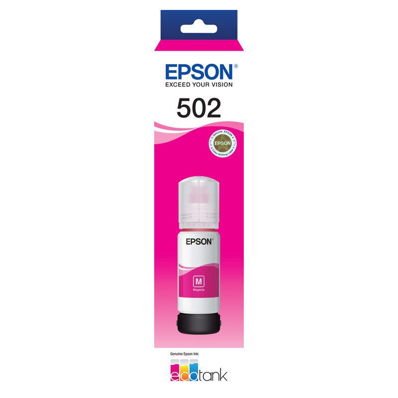 T502 Magenta Ink Bottle - ET-2700, ET-2750, ET-3700, ET-4750