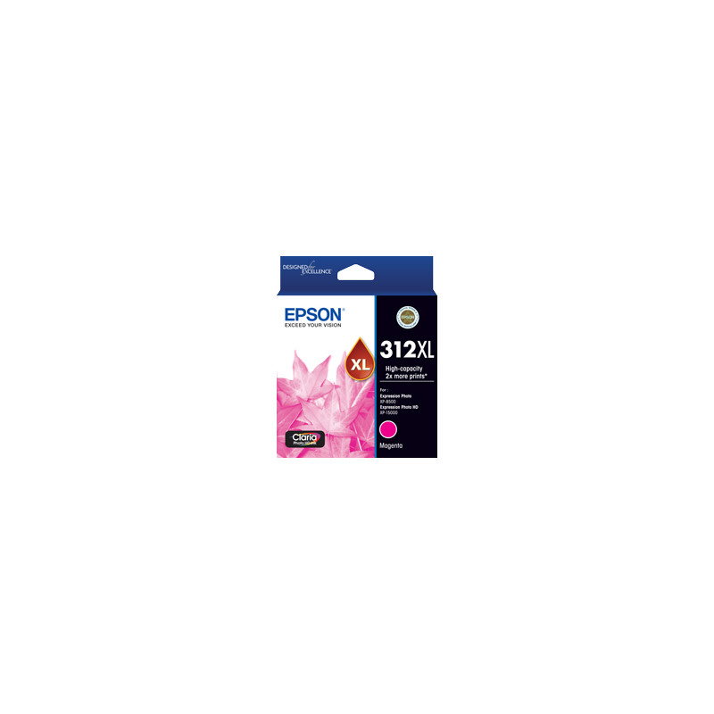 312XL Magenta Ink Claria Photo HD, XP-8500, XP-15000