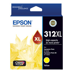 312XL Yellow Ink Claria...