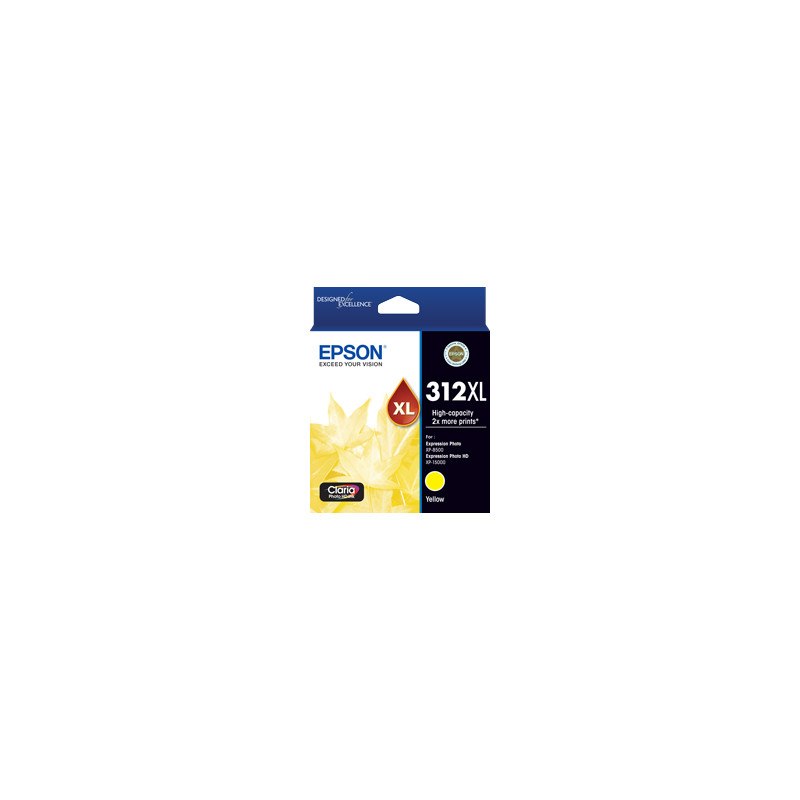 312XL Yellow Ink Claria Photo HD, XP-8500, XP-15000