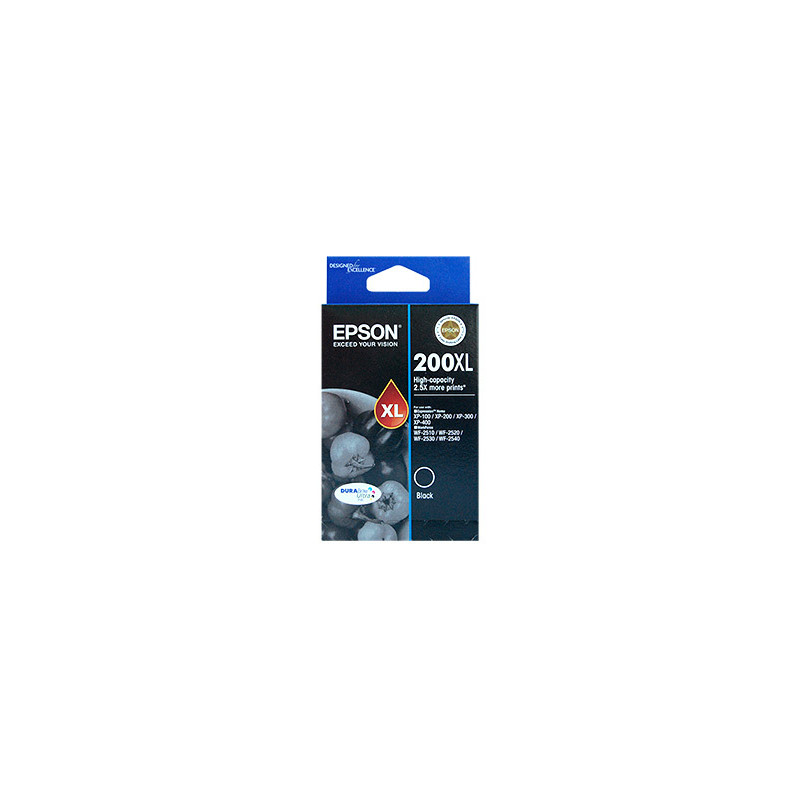 200XL High Cap DURABrite Ultra Black ink