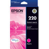 220 Std Capacity DURABrite Ultra Magenta ink(Epson WorkForce WF-2630, WF-2650, WF-2660)
