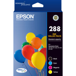 288 - 4 set colour ink pack...