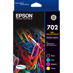 702 4x colour Ink Pack -...