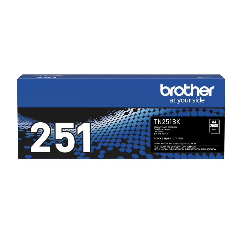 Black Toner : For HL-3150CDN/3170CDW/MFC-9140CDN/9330CDW/9340CDW (2, 500 Pages)
