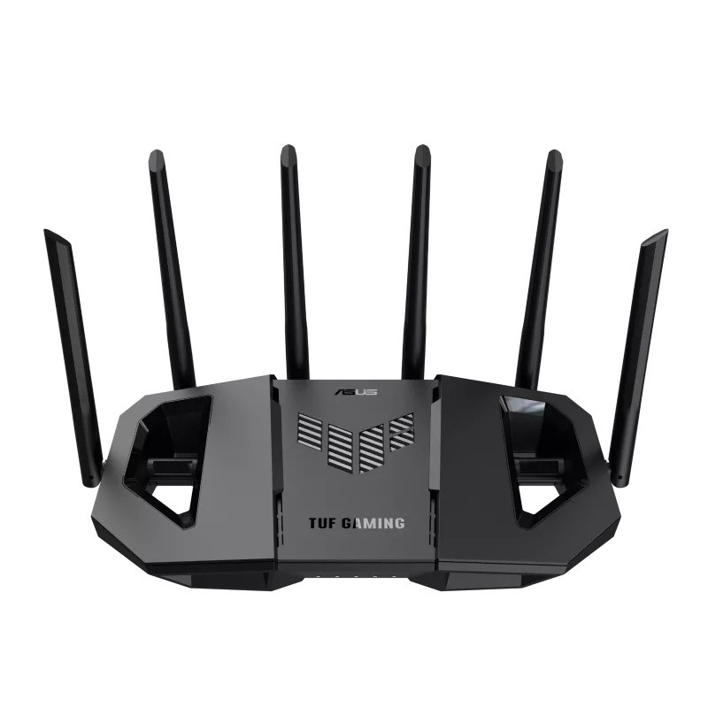 ASUS TUF Gaming BE9400 Tri Band WiFi 7 (802.11be) Extendable Gaming Router, Quad 2.5G ports, 3-step Port Forwarding, Smart Home