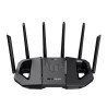 ASUS TUF Gaming BE9400 Tri Band WiFi 7 (802.11be) Extendable Gaming Router, Quad 2.5G ports, 3-step Port Forwarding, Smart Home