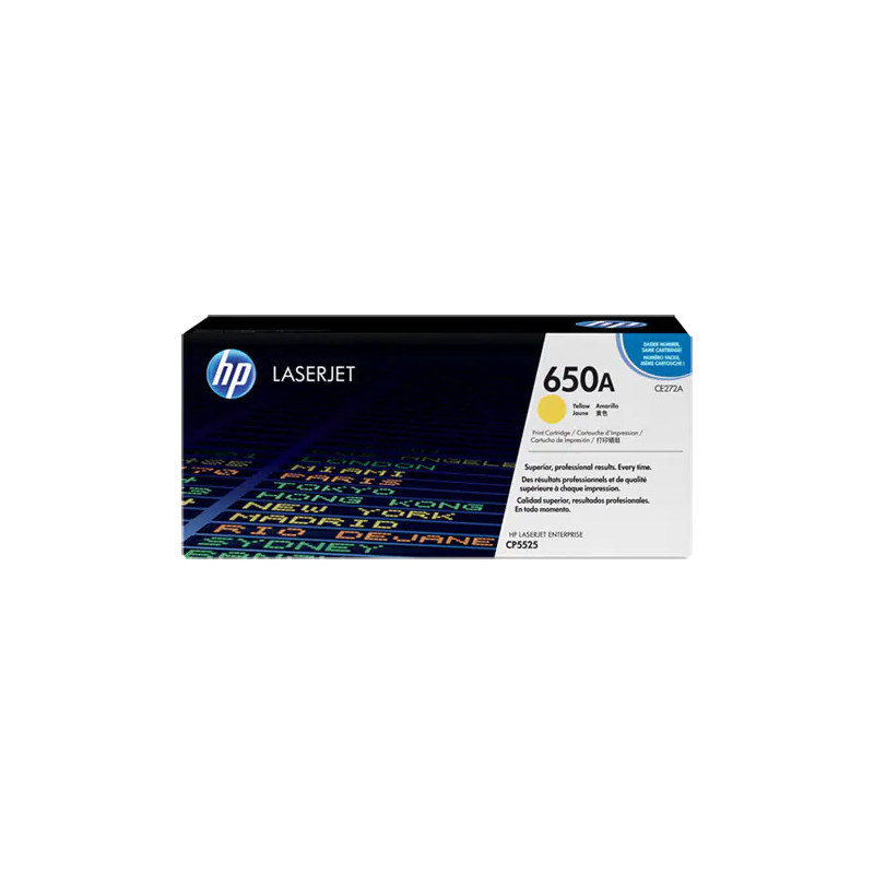 HP Color LaserJet CP5525 YELLOW PRINT CARTRIDGE