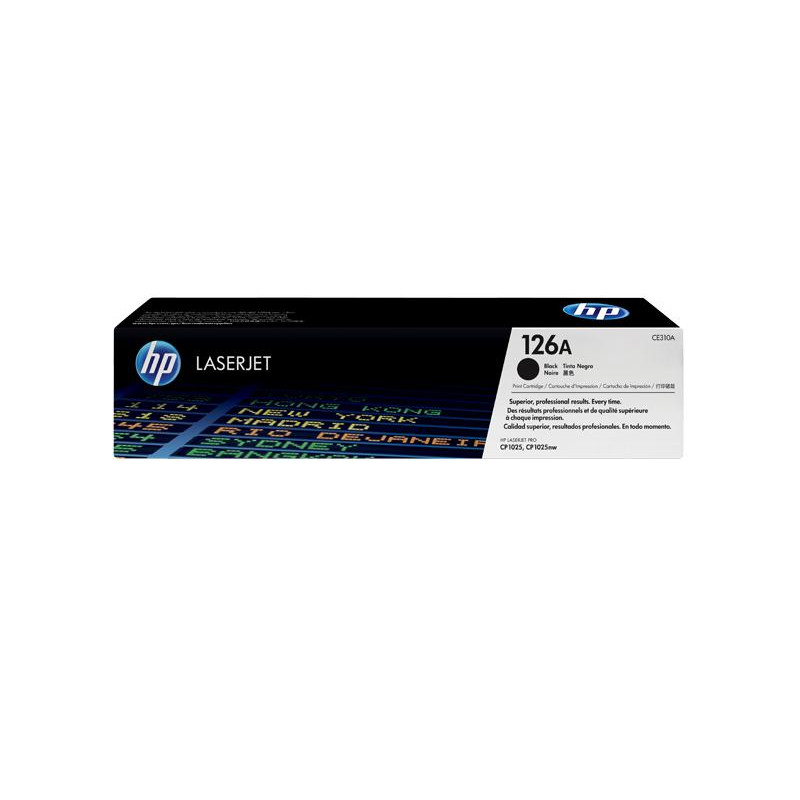 HP 126A Black LaserJet CP1025 Print Cartridge