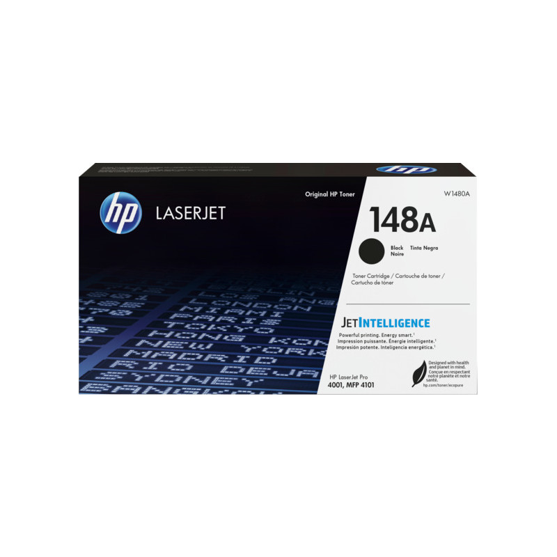 HP 148A BLACK TONER - APPROX 2.9KPAGES. FOR 4001, 4101 SERIES PRINTERS