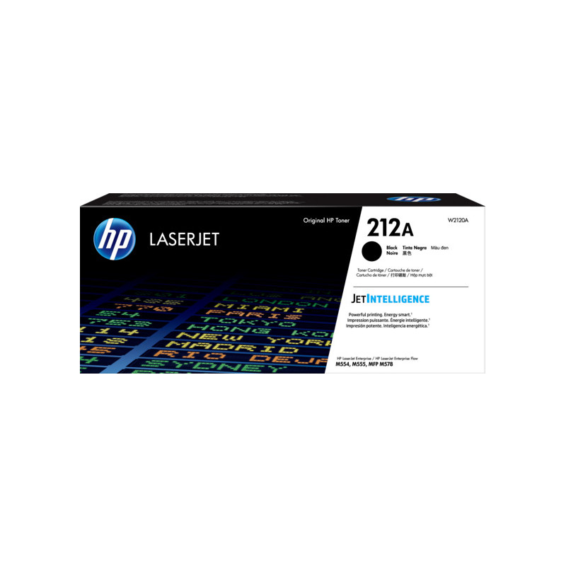 HP 212A BLACK TONER - APPROX 5.5K PAGES - FOR M554, M555, M558 SERIES