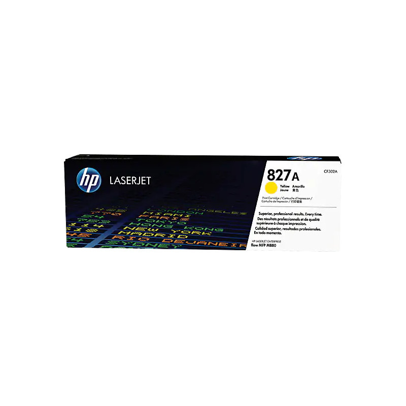 HP 827A Yellow LaserJet Toner Cartridge