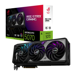 ASUS ROG Strix GeForce RTX 5070 OC Edition 12GB 192-Bit GDDR7 PCI Express 5.0 DLSS 4.0 Graphics Card
