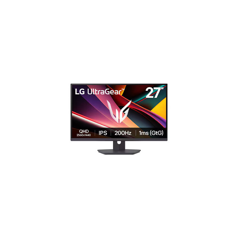 27" ULTRAGEAR,FSYNC,HDR400,16:9,IPS,QHD(2560x1440),1ms,200Hz,HDMI(2.1)x2,DP(1.4),TILT,PIVOT,HEIGHT,SWIVEL,VESA100x100,3YR WTY