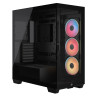CORSAIR 3500X LX-R RGB Tempered Glass Mid-Tower PC Case Black