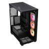 CORSAIR 3500X LX-R RGB Tempered Glass Mid-Tower PC Case Black
