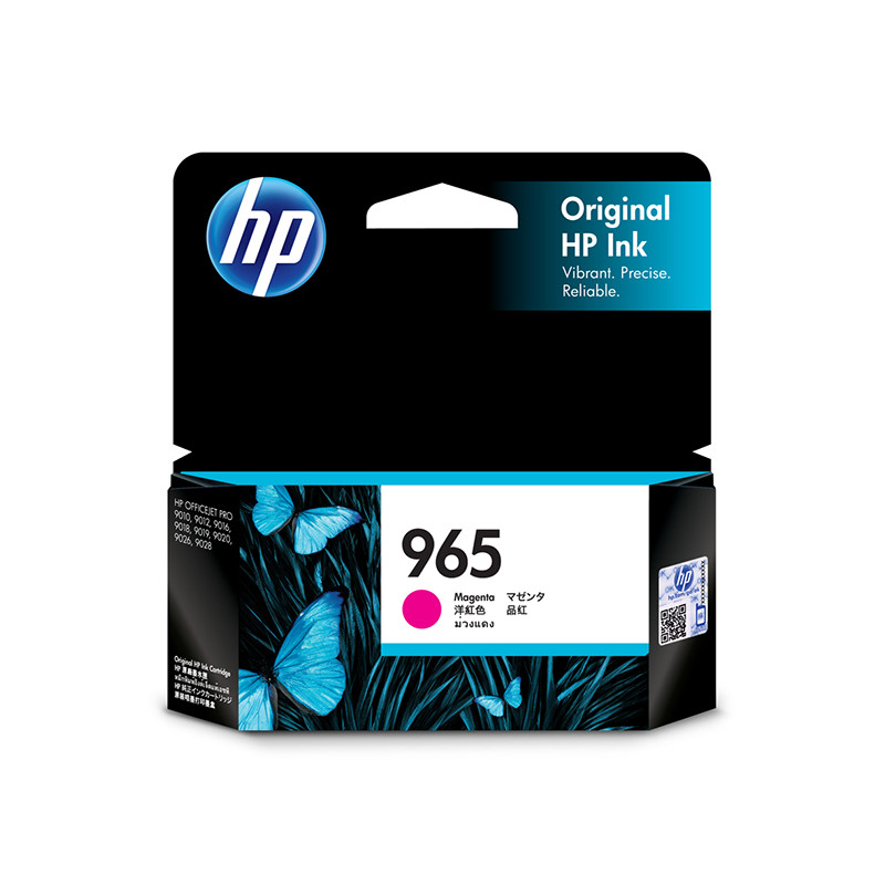 HP 965 MAGENTA ORIGINAL INK CARTRIDGE