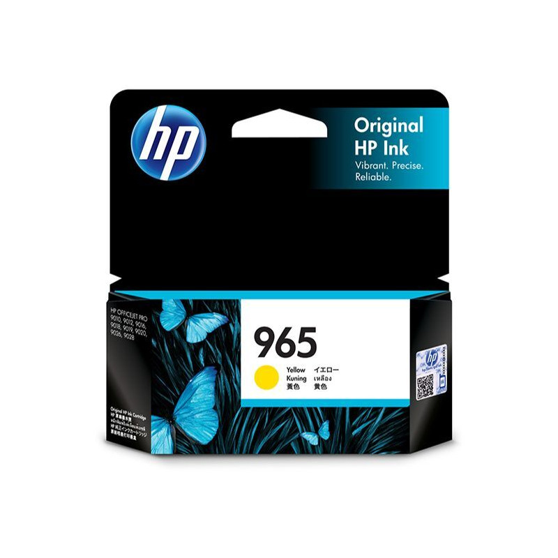 HP 965 YELLOW ORIGINAL INK CARTRIDGE