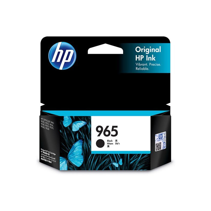 HP 965 BLACK ORIGINAL INK CARTRIDGE